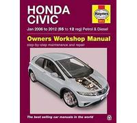 Honda Civic Petrol and Diesel Owner's Workshop Manual: 2006-2012 by M. R. Storey (2015-10-15)