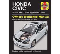 Haynes - Honda Civic Petrol & Diesel (01 - 05) - Repair Manual - Paperback