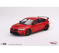 Honda Civic Type R Rallye Red LHD 2023 1:18 Scale TSM TS0485