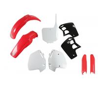 Ufo Honda Cr 500 R 96 Hokit089f@999 Plastics Kit Red,Black