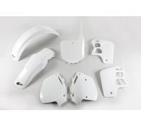 Honda CR 500 1995 - 2000 White UFO Plast Vintage Era Fairing Plastic Kit