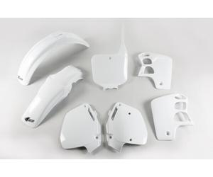Honda CR 500 1995 - 2000 White UFO Plast Vintage Era Fairing Plastic Kit