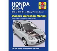 Honda CR-V Petrol & Diesel (02 - 06) Haynes Repair Manual