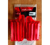 HONDA CRF 250 RX 2018-2019 POLISPORT RADIATOR LOUVRES RAD GUARDS RED