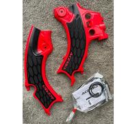 HONDA CRF 300 RX ENDURO 2025 ACERBIS RED / BLACK FRAME GUARDS