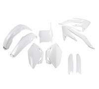 Honda CRF 450 R 2007 White UFO Plast FULL Fairing Plastic Kit