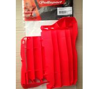 HONDA CRF 450 R CRF450 RX 2017-2020 POLISPORT RADIATOR LOUVRES RAD GUARDS RED