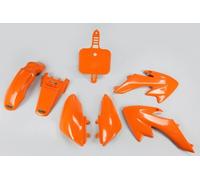 Honda Crf 50 2004 - 2025 Orange Ufo Plastic Fairing Kit