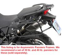 Honda CRF1000 Africa Twin Pannier Frames - Black BY HEPCO & BECKER (2016-17)