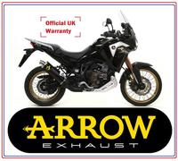 Arrow Exhaust Terminal Maxi Alux Black Honda CRF 1100 L Africa Twin 1100 2020