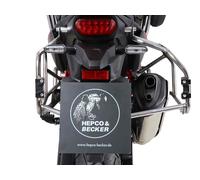 Honda CRF1100 L Africa Twin Side Carrier Cutout Xplorer Cases 40 37 BY H&B 2019-