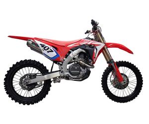 Honda CRF250R 2018-2021 Exhaust GPR Double Full Line Pentacross Inox