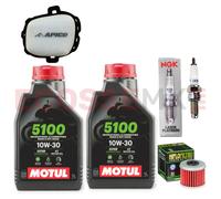 Motul 5100 10w30 4T 1L Motorcycle Engine Oil MA2 Semi Synthetic