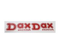 Honda DAX Lettering Sticker (Red)