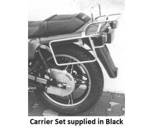 Honda FT500 Complete Carrier Set - Black BY HEPCO & BECKER (1982-1985)