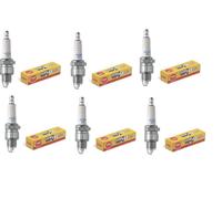 Honda Gl 1800 Goldwing - 01/11 - Lot 6 Spark Plugs Ngk / Bkr6e-11