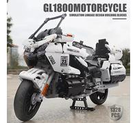 Honda Gold Wing GL-1800 Brick Model Motorcycle Mould King 1328/pcs Static 23001