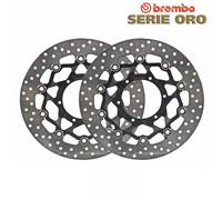 Honda Hornet 600 2007 2008 2009 Pair Of Front Brake Discs Brembo Gold Series