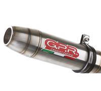 HONDA HORNET CB600F PC34-36 1998/02 SILENCER STAINLESS DEEPTONE BY GPR SILENCER