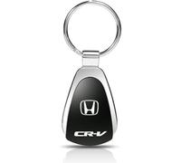 Honda Keychain & Keyring with CR-V Logo - Black Teardrop