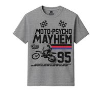 Honda Men's Moto Mayhem T-Shirt in Grey | Size: Large Honda Grey L