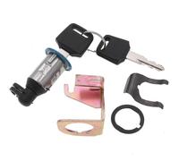 Honda motorcycle seat cowl locking system with key and barrel set
