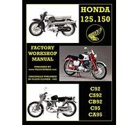 Honda Motorcycles Workshop Manual 125-150 Twins 1959-1966