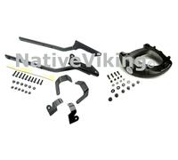 HONDA NC 750 X 2017 TOP BOX RACK NC750X Givi 1146FZ Rails + M5 Monokey PLATE