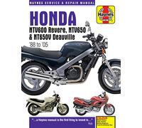 Honda NTV600 Revere, NTV650 & NTV650V Deauville '88 to '05: 88-05 (Haynes Service & Repair Manual)
