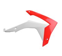 Honda Radiator Scoops CRF 250R 2014 - 2017 CRF 450R 2013 - 2016 RED/WH MOTOCROSS