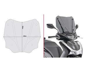 Honda SH 125 150 350 20-23 Windshield Smoked Windscreen Givi D1181S