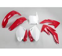 Kit Plastic UFO Colour Origin Red/White Honda CRF250R - New