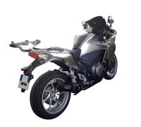 Honda Vfr 1200 F i.e. 2010/16 EXHAUST FURORE NERO SLIP-ON BY GPR EXHAUSTS