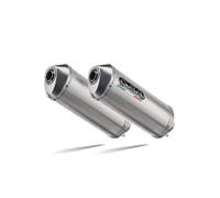 Honda VTR1000 Sp-1 2000-2001 Exhaust GPR Double Slip-on Satinox