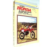 Honda XL/XR250-350, 1978-89, XR200R, 1984-85: Clymer Workshop Manual