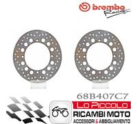 Honda Xrv Africa Twin 750 1999 Pair Of Front Brake Discs Brembo Gold Series