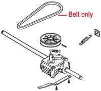 Honda Z30 Drive Belt 22431-VK7-750
