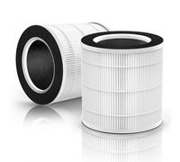 HONDIGI VK-6067B Filter Compatible with Vremi & Hokeki Air Purifier Filter Replacement, 2-Pack, H13 True HEPA & Activated Carbon Filter