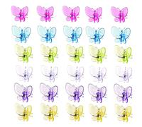 HondoKet Orchid Clips 30Pcs Butterfly Plant Clips Orchid Support Clips Vine Clips Plant Clips for Support Flower Orchid Vine