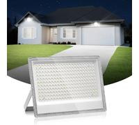 Hondony 200W Led Floodlight Outdoor, 6500K 20000LM LED Outdoor Security Lights, Waterproof IP66, Cold White Outdoor Lights for Warehouse, Playground, Backyard and Park