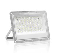 Hondony 50W Led Floodlight Outdoor, 3000K LED Outdoor Security Lights, Waterproof IP66, Cold White Outdoor Lights for Warehouse, Playground, Backyard and Park