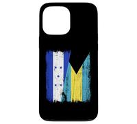 Honduras Bahamas Half Flag Honduran Bahamian Jersey Case for iPhone 13 Pro Max