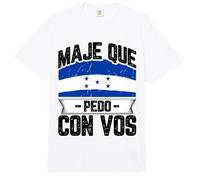 Honduras Flag Catracho Pride Maje Que Pedo Con VOS Comfort Colors Adult Heavyweight T-Shirt