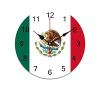 Honduras flagge Frameless minimalist wall clock made of durable PVC, featuring silent operation and a clean design suited for living rooms or workspaces.