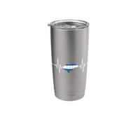 Honduras Heartbeat Map Pulse Flag Stainless Steel Insulated Tumbler