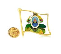 honduras north amenational emblem Golden Metal Flag Lapel Pin Badge