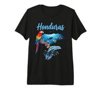 Honduras Tropical Wildlife Scuba Diving and Ocean Adventure Premium T-Shirt