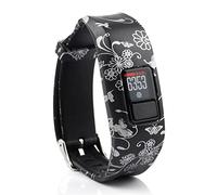 Honecumi Compatible with Garmin Vivofit 3/JR 2 Strap - Soft Silicone Wristband Accessories for Men, Women & Kids