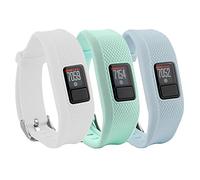 Honecumi Compatible With Garmin Vivofit 3/Jr/Jr 2 Replacement Strap - Soft Silicone Wristband for Men, Women, Kids, Boys, Girls