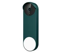 honecumi Silicone Case for Google Nest Doorbell (Battery Operated), Silicone Cover Case Protective Rain Cover Compatible with Google Nest Doorbell (Battery Version), Doorbell Housing Accessories